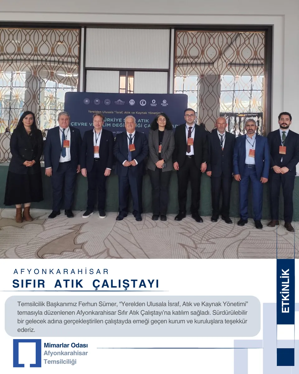 Afyonkarahisar Sıfır Atık Çalıştayı 2026