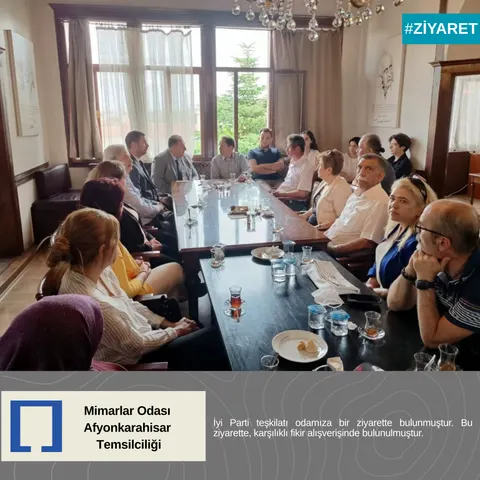 İyi Parti Teşkilatı Oda Ziyareti