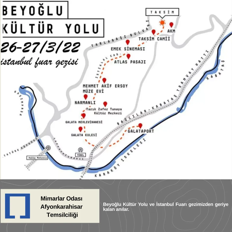 Beyoğlu Kültür Yolu ve İstanbul Fuarı Gezisi